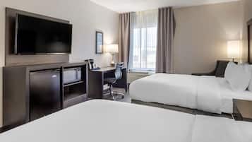 Standard Room, 2 Queen Beds, Non Smoking | Pillow-top beds, in-room safe, individually furnished, desk