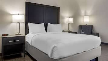 Pillow-top beds, in-room safe, individually furnished, desk