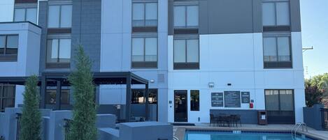 Seasonal outdoor pool