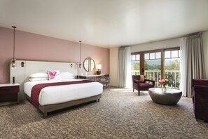 Suite, 1 kingsize bed (Wine Country) | Lakens van Egyptisch katoen, donsdekens, pillowtop-bedden