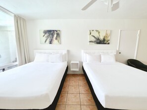 Deluxe Studio, 2 Katil Ratu (Queen), Accessible | 1 bilik tidur, peti besi dalam bilik, dihias secara berasingan 