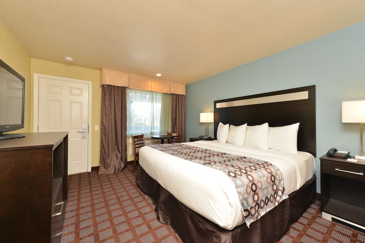 Room, 1 King Bed | Soundproofing, iron/ironing board, free WiFi, bed sheets