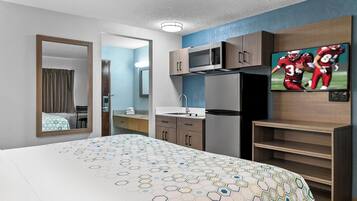 Studio, 1 Katil Raja (King), Non Smoking | Langsir/tirai gelap terus, seterika/papan seterika, Wi-fi percuma