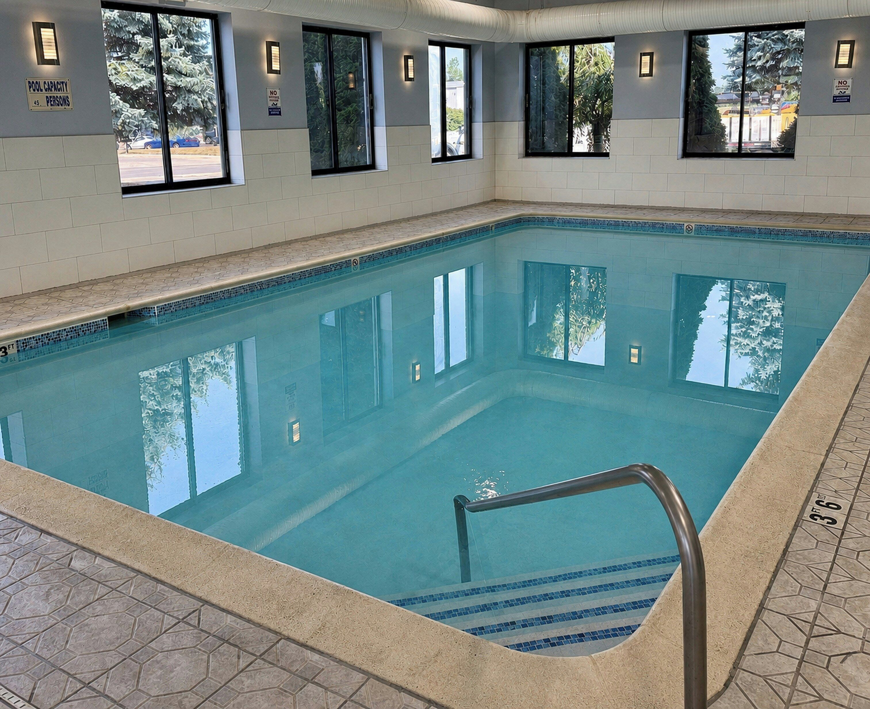 Una piscina techada