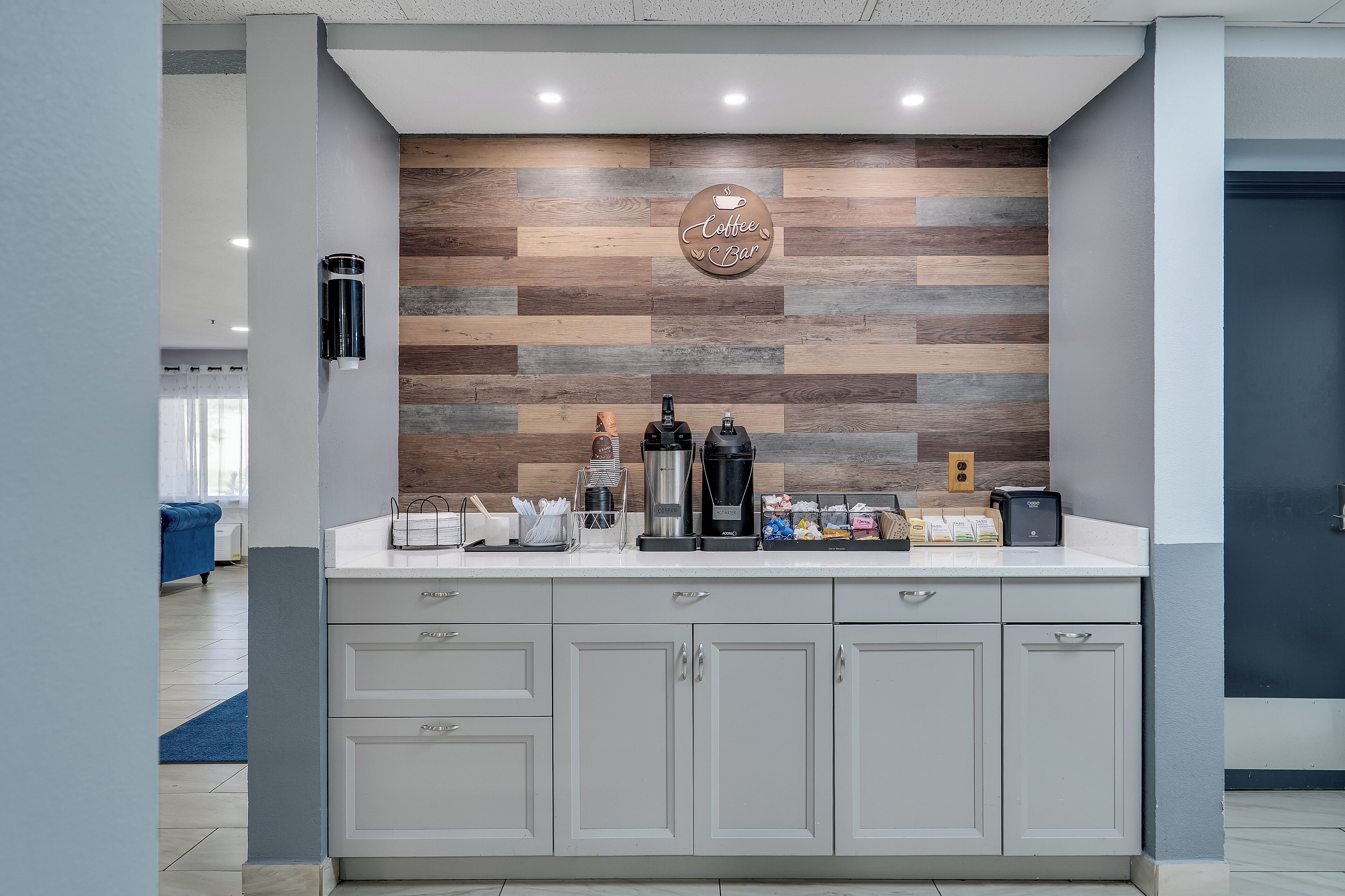 Free daily on-the-go breakfast