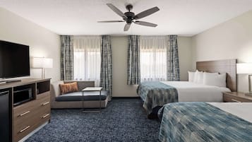 Suite, 2 camas de matrimonio, no fumadores | Escritorio, tabla de planchar con plancha, wifi gratis y ropa de cama
