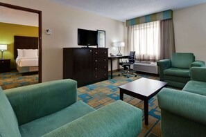 Premium bedding, pillow-top beds, in-room safe, desk