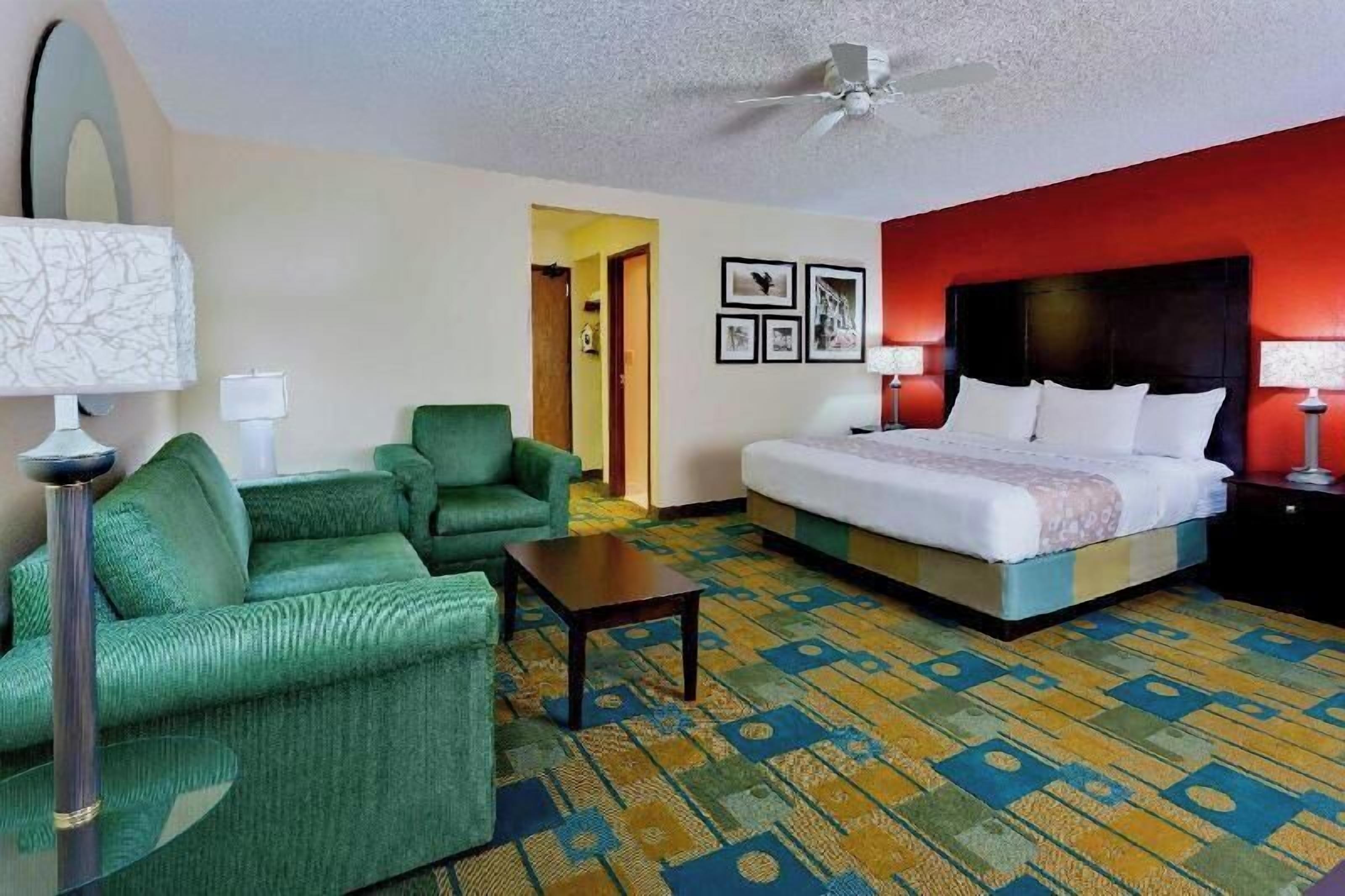 Premium bedding, pillowtop beds, in-room safe, desk