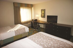 Room, 2 Double Beds, Non Smoking, City View | Premium bedding, pillowtop beds, in-room safe, desk