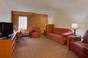 Suite, 1 King-Bett, Nichtraucher | Hochwertige Bettwaren, Pillowtop-Betten, Schreibtisch
