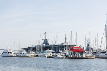 Property grounds at Harborside at Charleston Harbor Resort and Marina