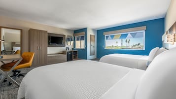 In-room safe, desk, laptop workspace, iron/ironing board