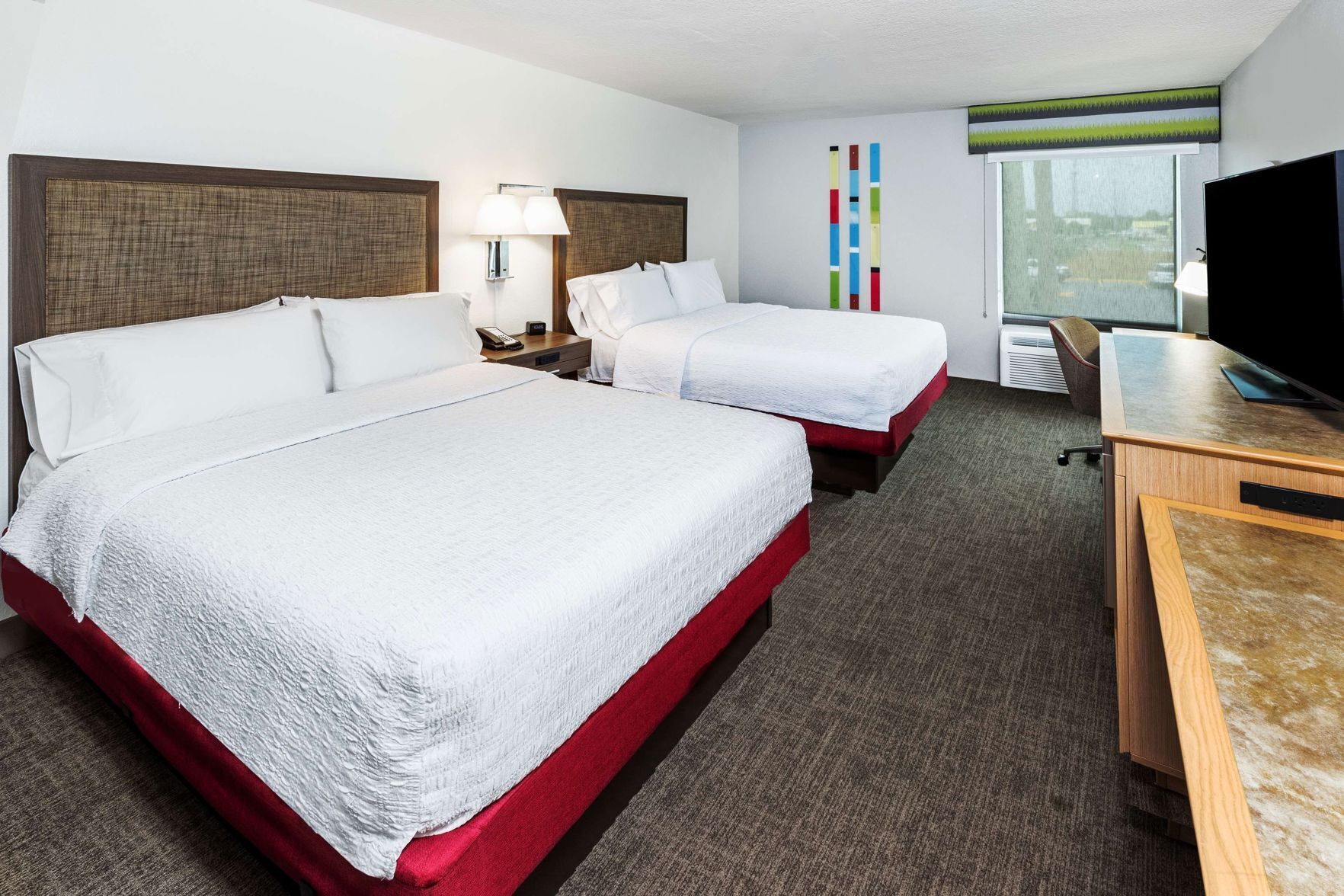 Down comforters, pillowtop beds, individually decorated