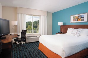 Hypo-allergenic bedding, down duvets, pillow-top beds, in-room safe - Fairfield Inn by Marriott Greenville-Spartanburg Airport (Greenville)