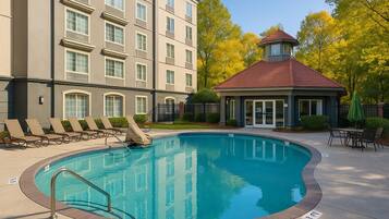Seasonal outdoor pool