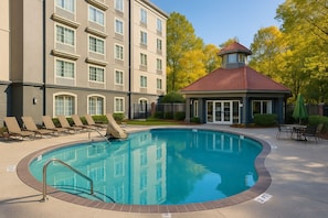 Seasonal outdoor pool