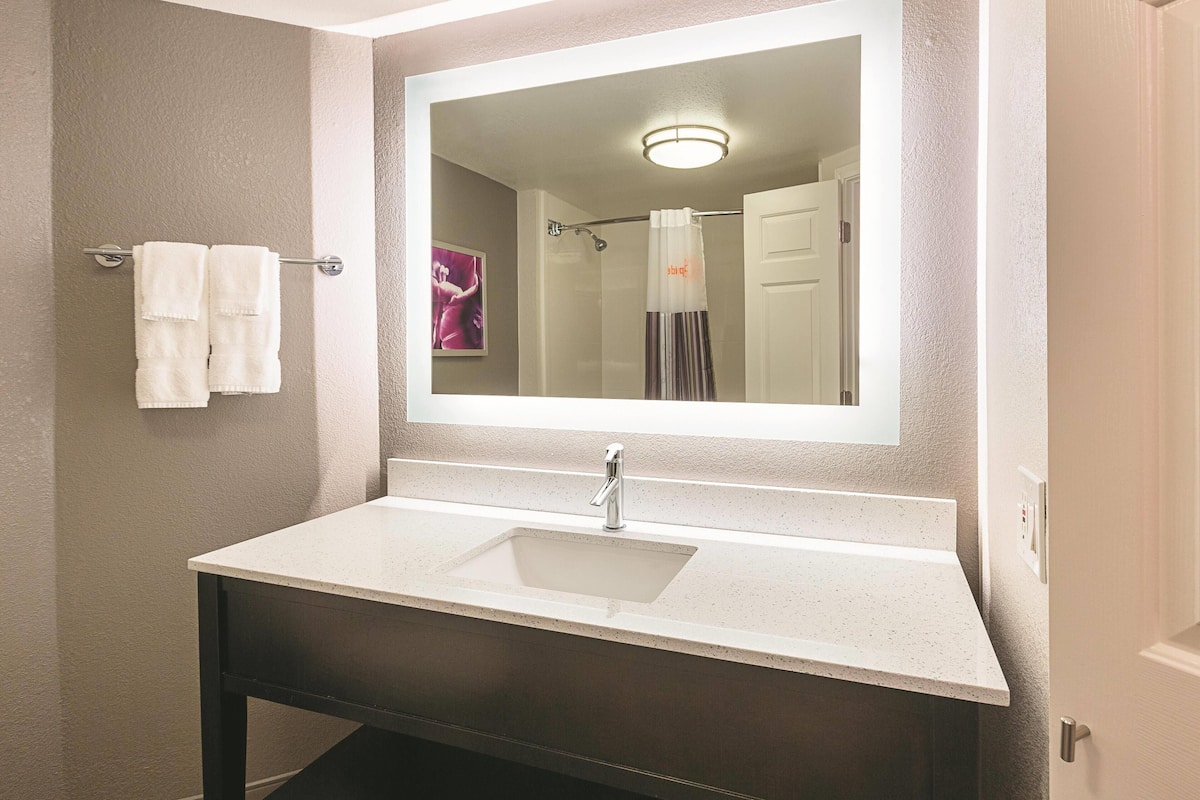 Room, 2 Double Beds, Non Smoking | Premium bedding, desk, laptop workspace, iron/ironing board