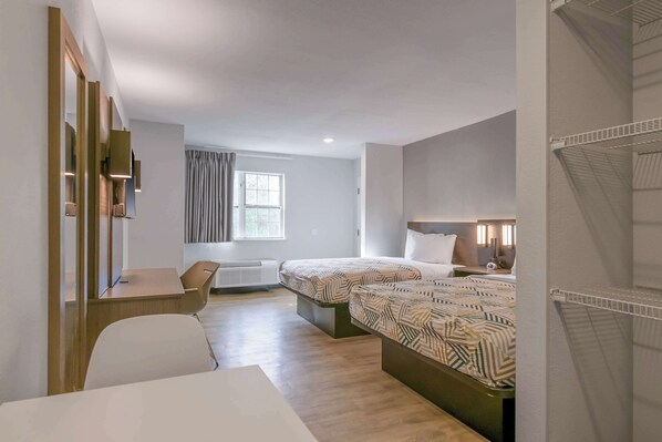 Desk, iron/ironing board, free WiFi, bed sheets