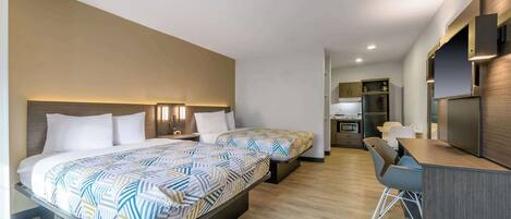 Desk, iron/ironing board, free WiFi, bed sheets