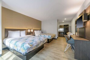 Desk, iron/ironing board, free WiFi, bed sheets