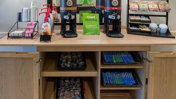 Free daily continental breakfast