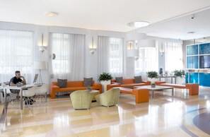 Interior entrance
