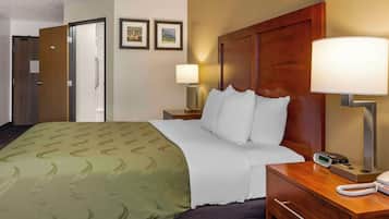 Desk, iron/ironing board, free WiFi, bed sheets