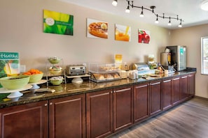 Free daily full breakfast