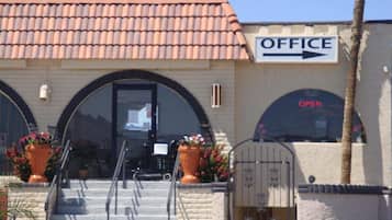 Façade de lâhĂ©bergement