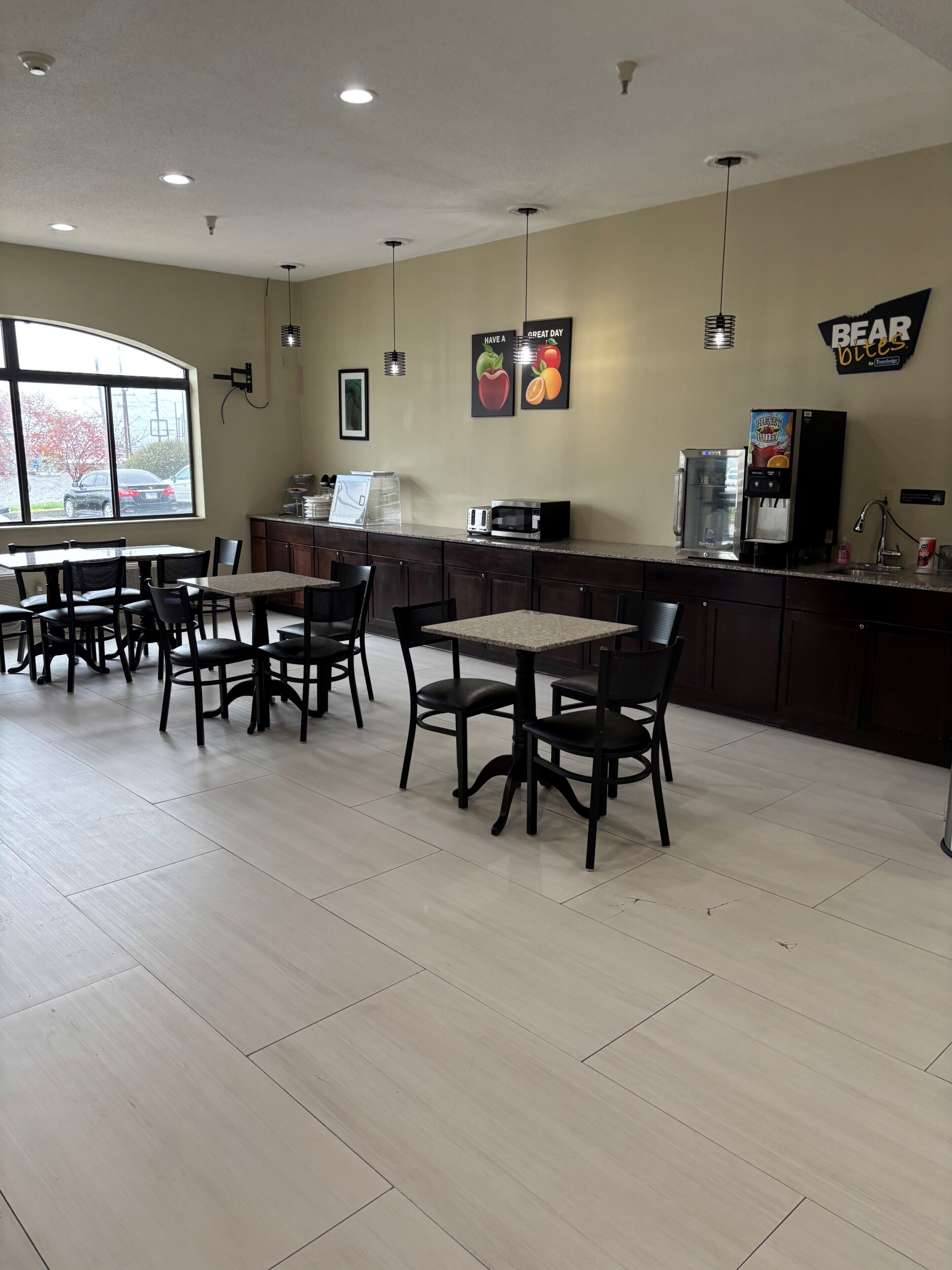 Kontinental frokost er inkludert hver dag