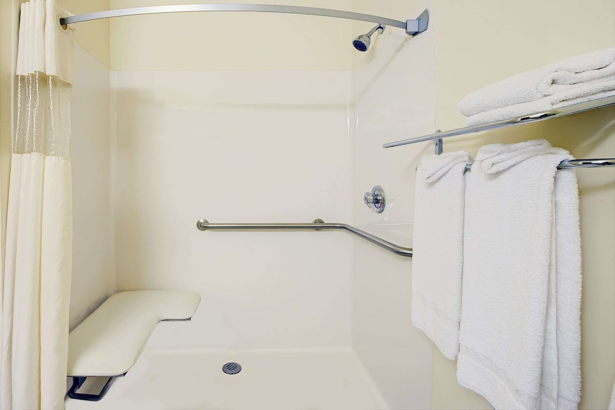 Habitación, 1 cama Queen size, con acceso para personas discapacitadas, para no fumadores | Cunas gratuitas, wifi gratis y ropa de cama