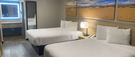 Pillowtop-Betten, Schreibtisch, Zustellbetten, kostenloses WLAN