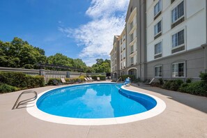 Seasonal outdoor pool