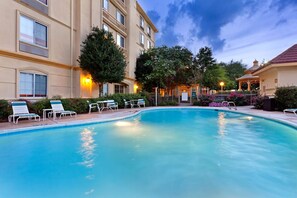 Seasonal outdoor pool