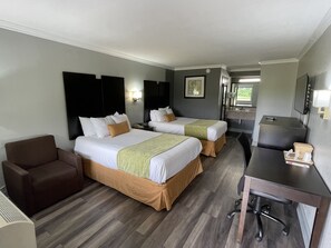 Bureau, fer et planche à repasser, Wi-Fi gratuit, draps fournis