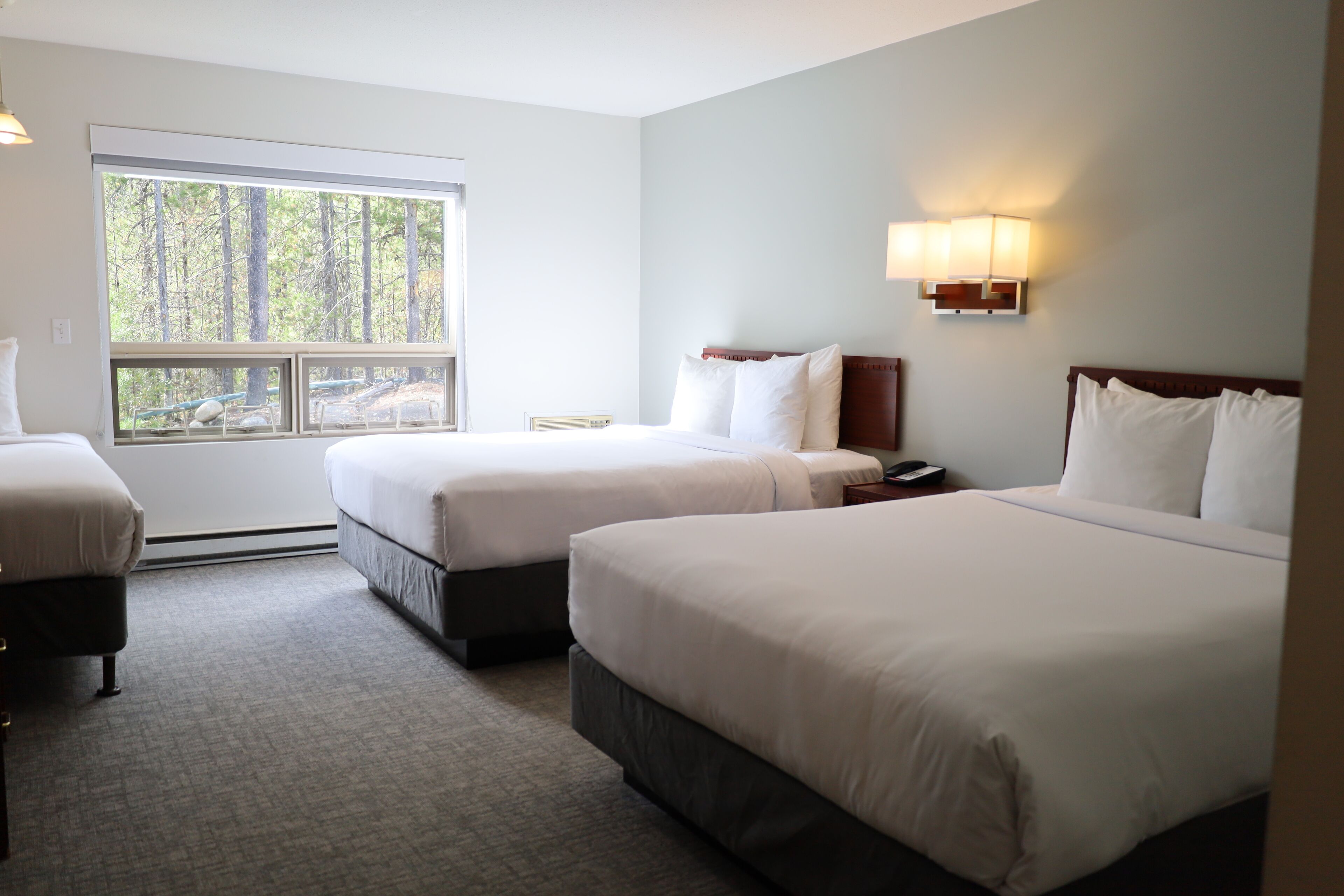 triple room | premium bedding, down duvets, pillow-top beds, soundproofing