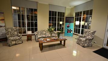 Sala de estar en el lobby