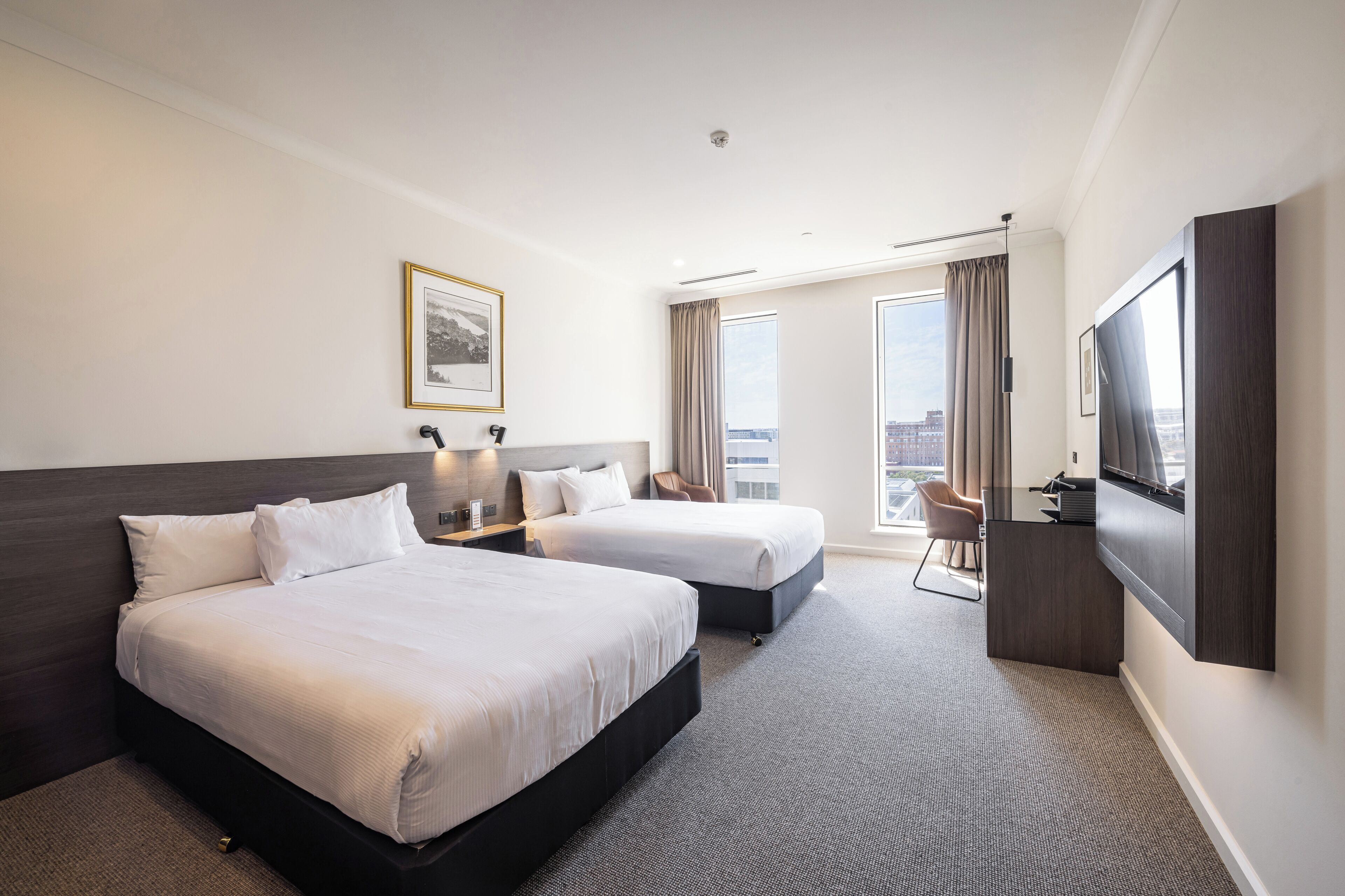 Premier Twin | In-room safe, desk, blackout curtains, soundproofing