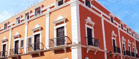 Façade de l’hébergement