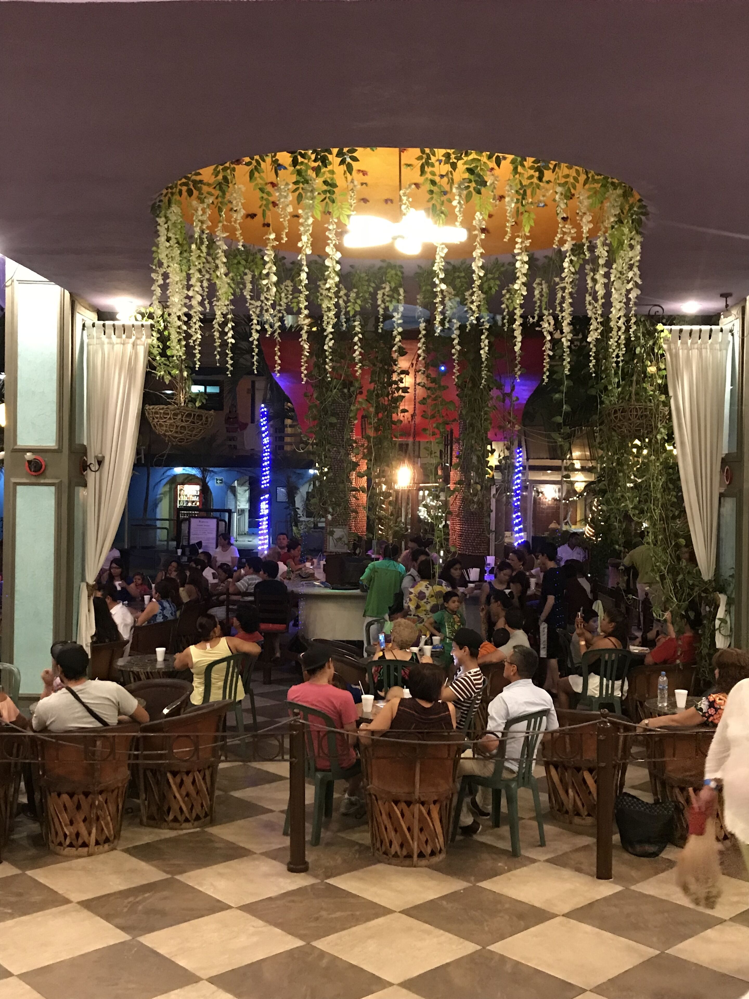 Sala de estar en el lobby