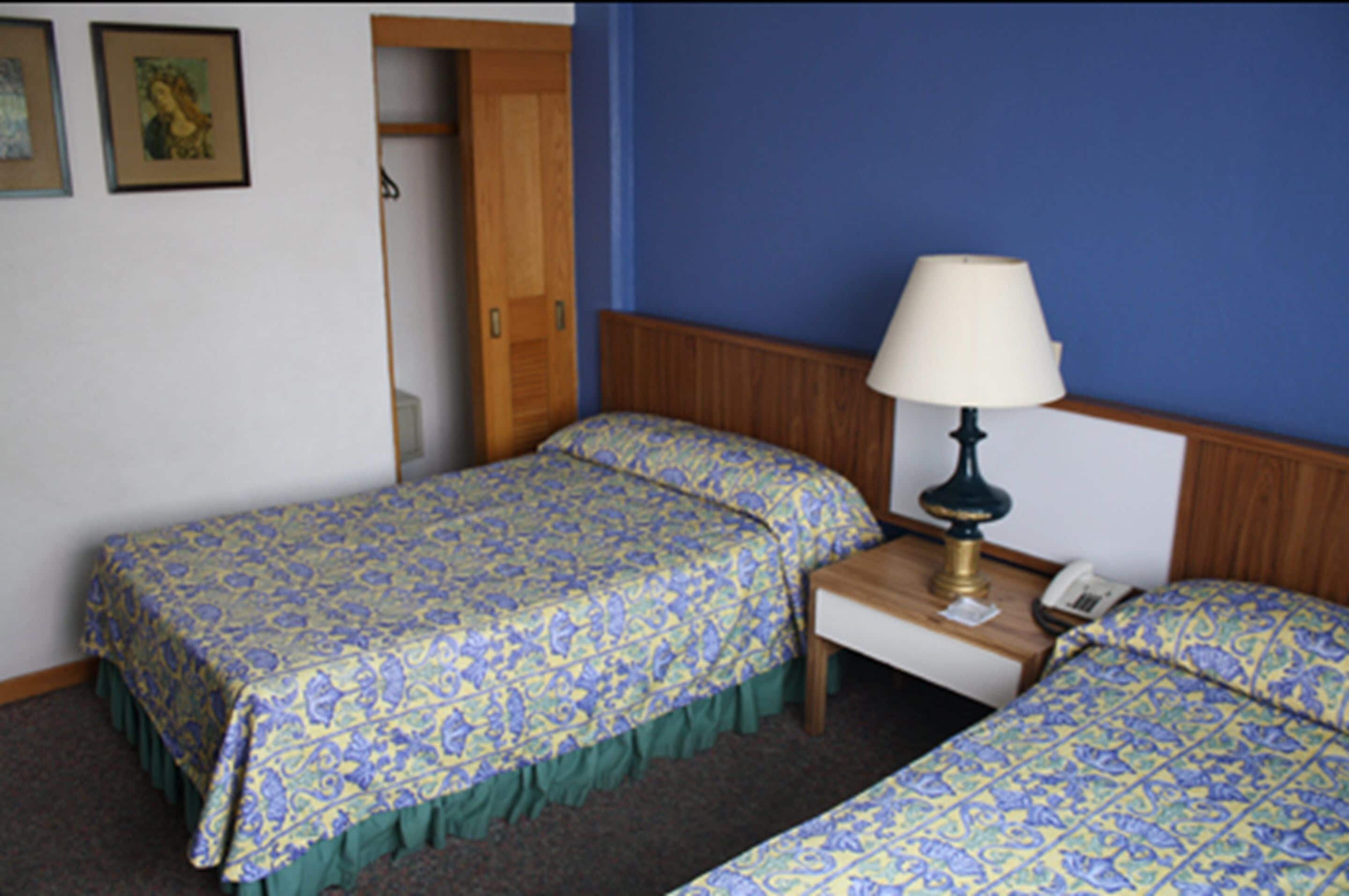 Standard Room, 2 Double Beds | In-room safe, soundproofing, free WiFi