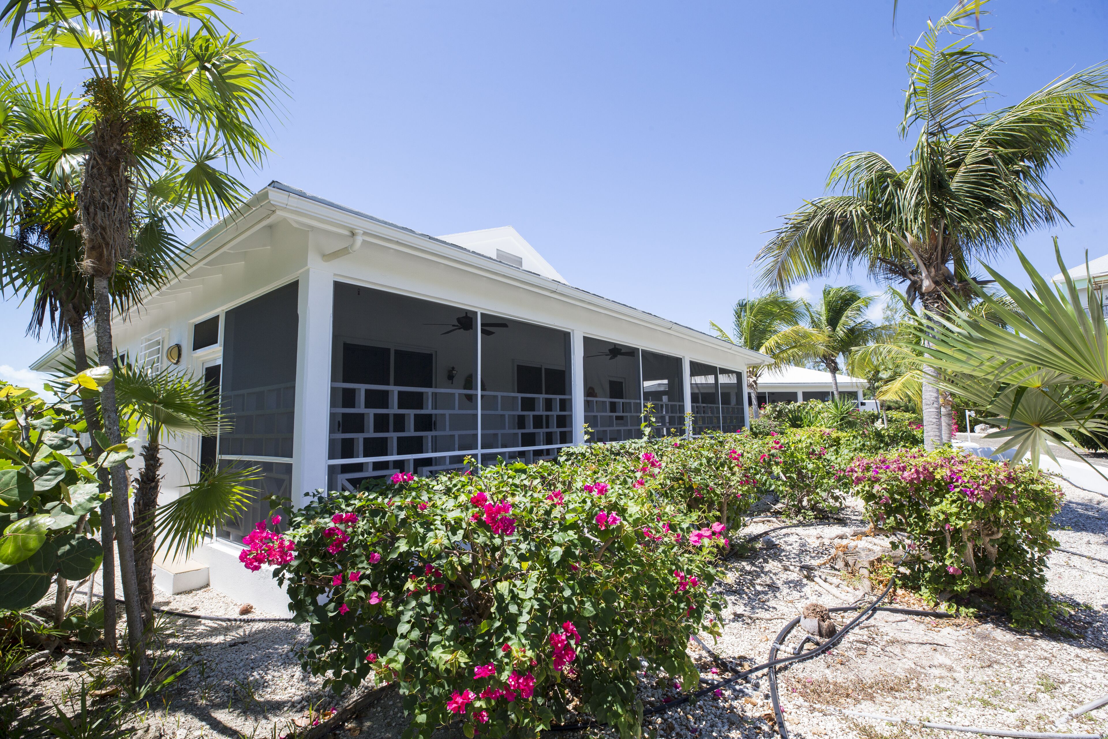 villa, 3 bedrooms, semi-private plunge pool | living area | tv