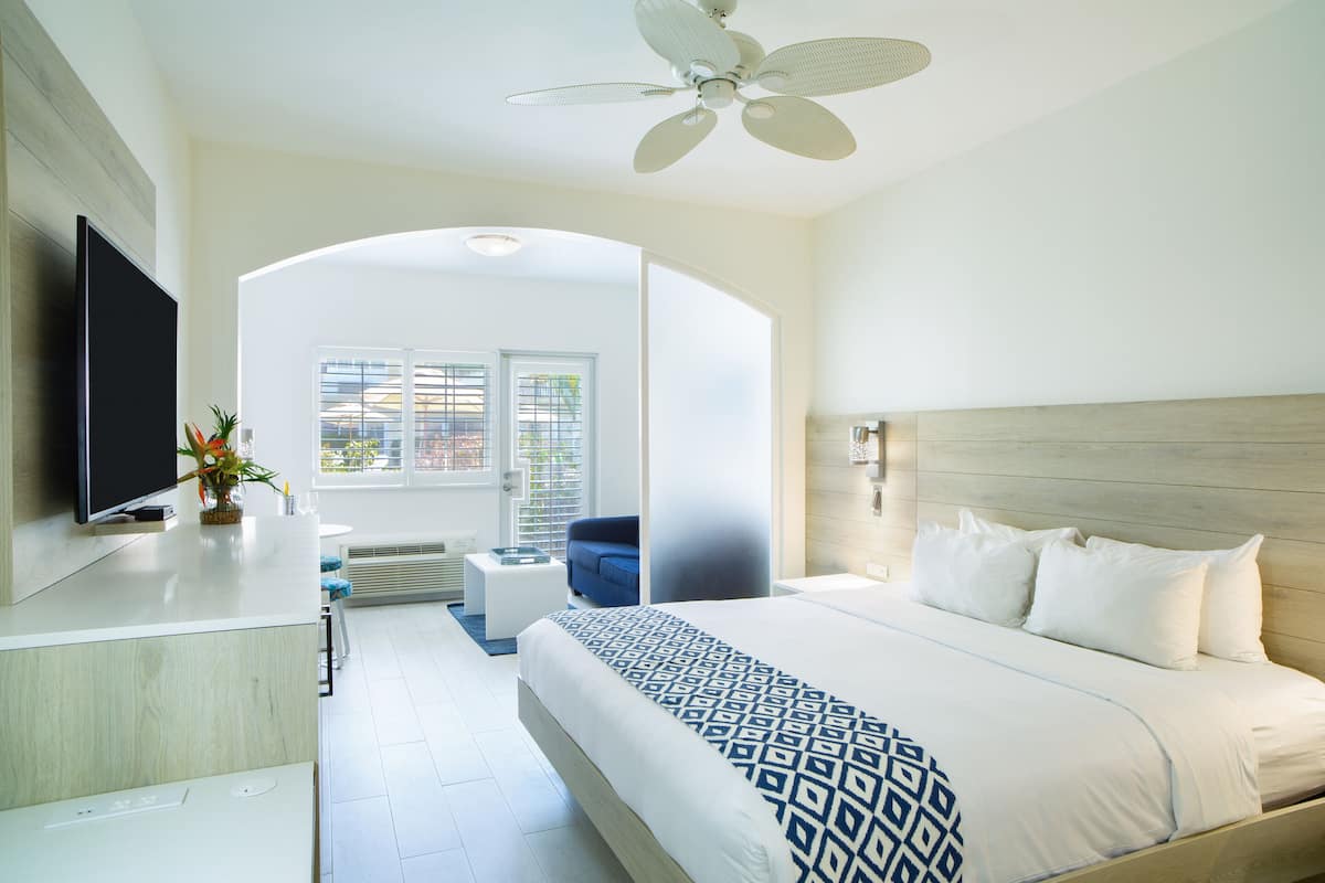 Deluxe Poolside Terrace - 1 King Bed