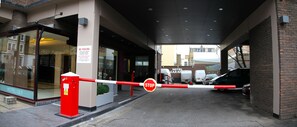 Entrada de la propiedad