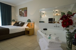 Suite, bain à remous