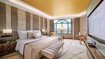 Phòng Suite Executive, 1 phòng ngủ, quyền sử dụng Club Lounge, tầng Executive | 1 phòng ngủ, bộ đồ giường cao cấp, chăn bông