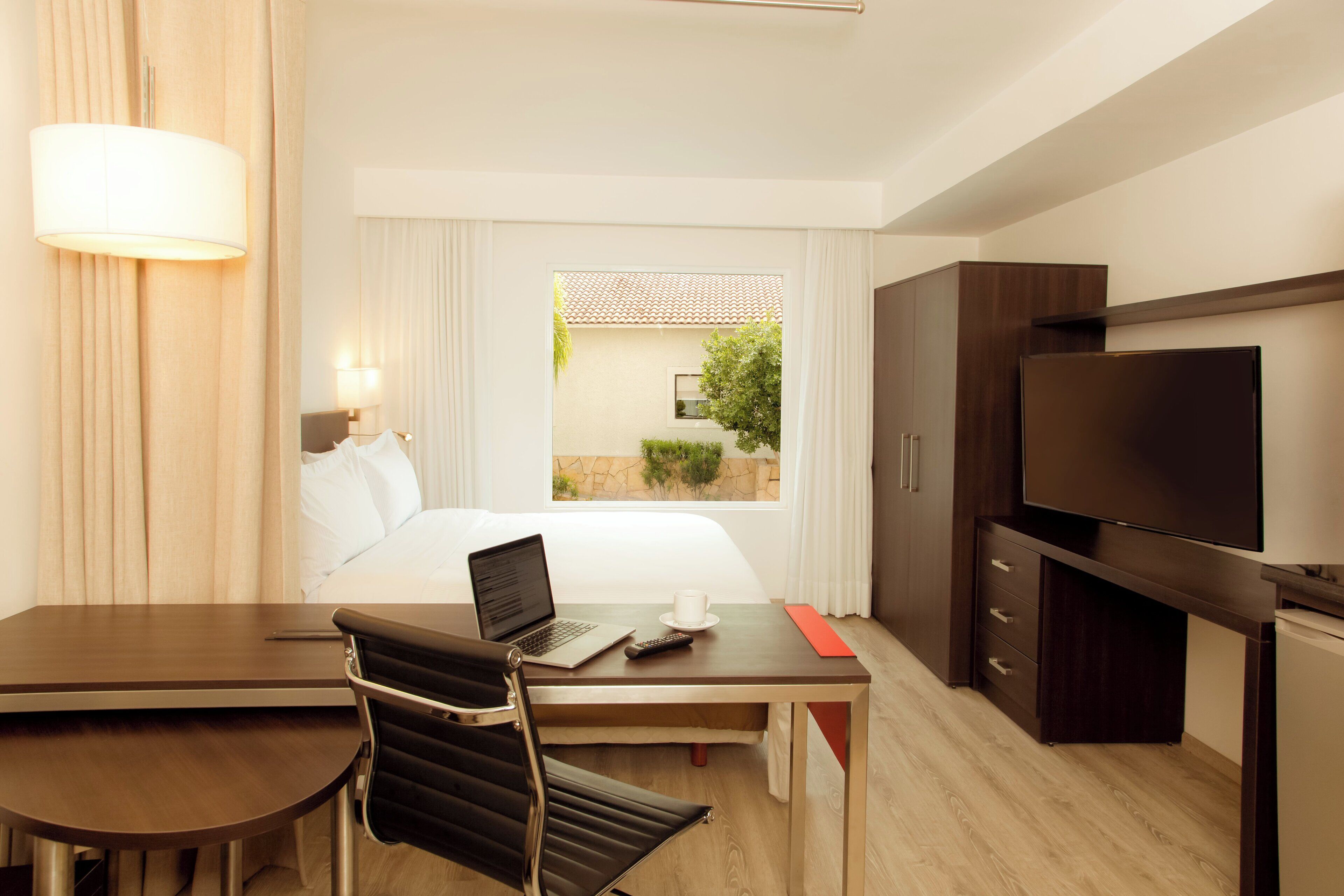 in-room safe, desk, blackout curtains, iron/ironing board