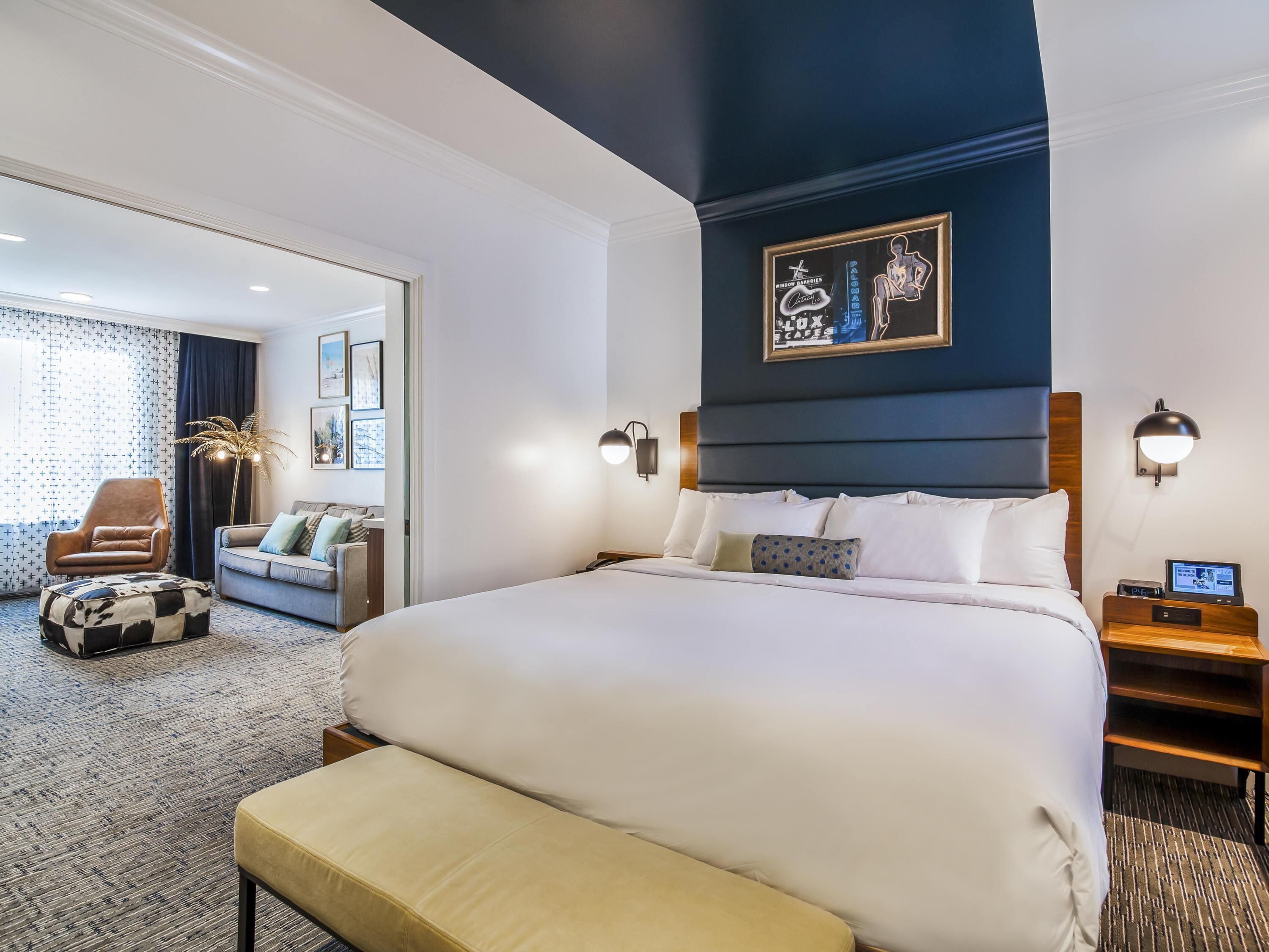 Suite, 1 Bedroom, City View | Premium bedding, pillow-top beds, in-room safe, individually decorated