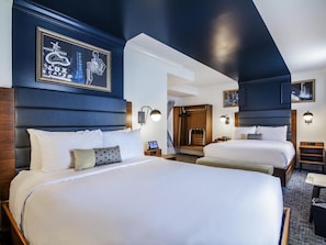 Superior Room, 2 Queen Beds, City View | Premium bedding, pillow-top beds, in-room safe, individually decorated