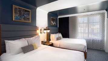 Superior Room, 2 Queen Beds, City View | Premium bedding, pillowtop beds, in-room safe, individually decorated